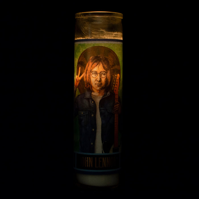 Lennon Secular Saint Candle