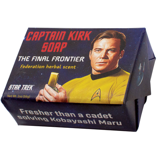 Captain Kirk Boldy Go Soap