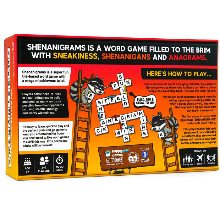 Shenanigrams: The Mega Mischievous Word Game