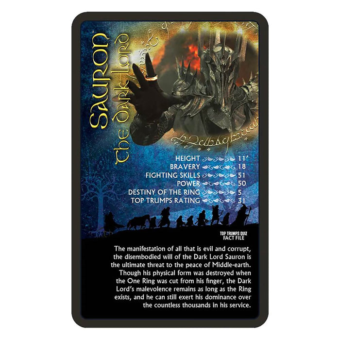 Top Trumps: Lord of the Rings