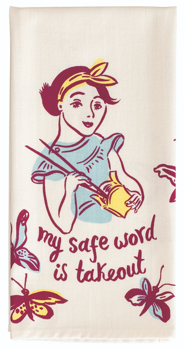 Dish Towel - Safe Word is Takeout