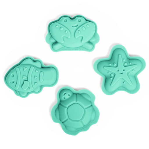 Eggshell Green Silicone Sand Moulds
