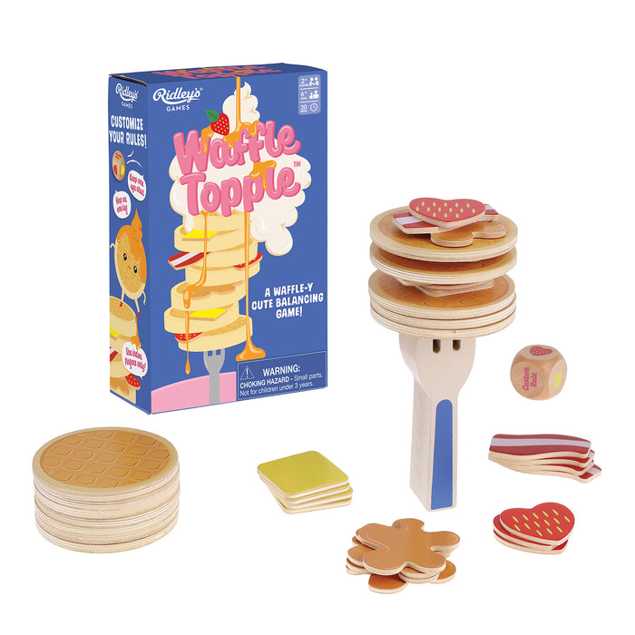 Waffle Topple Game