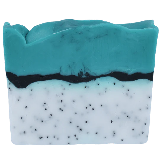 Lime and Black Pepper Soap Slice