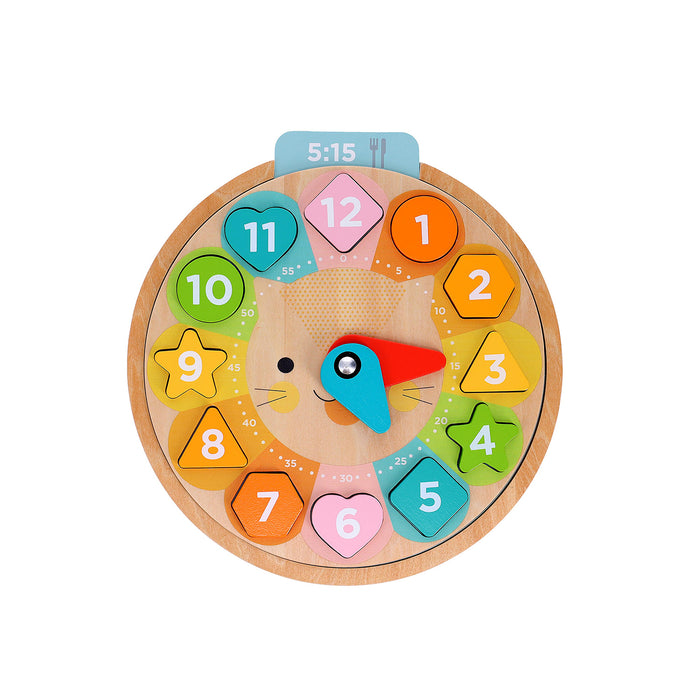 Multi-Language Learning Clock Puzzle