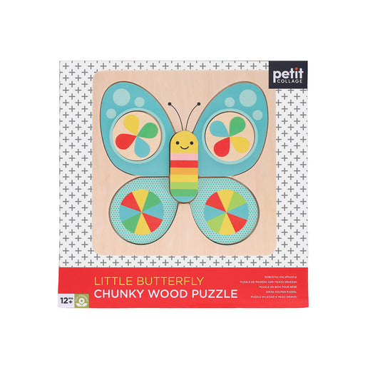 Chunky Wood Puzzle - Little Butterfly