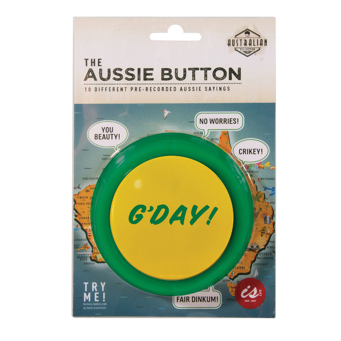 The Australian Collection Aussie Button | Cookie Jar - Home of the Coolest Gifts, Toys & Collectables