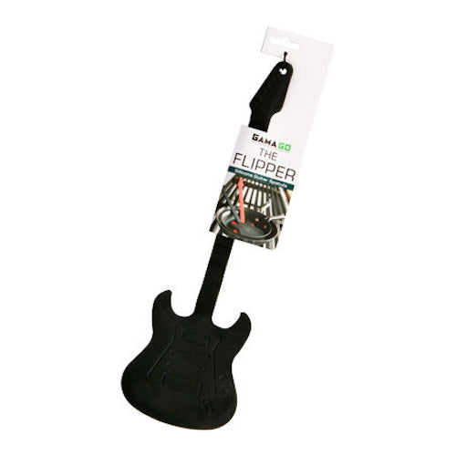 Flipper Guitar Spatula - Black | Cookie Jar - Home of the Coolest Gifts, Toys & Collectables
