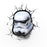 Star Wars Storm Trooper - 3D Deco Light