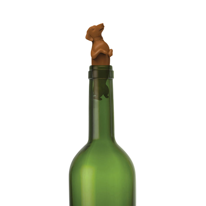 Weiner Dog Bottle Stopper