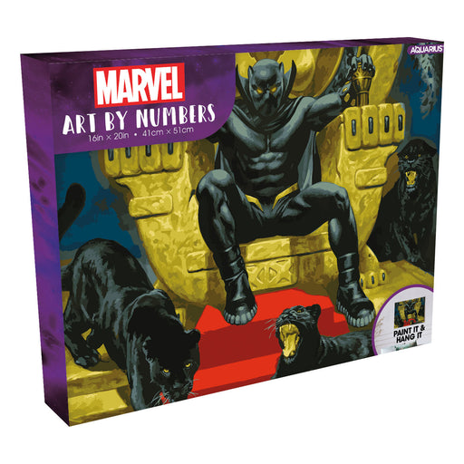 Marvel Black Panther Paint by Numbers