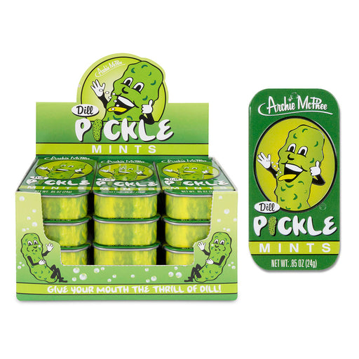 Archie McPhee - Dill Pickle Mints | Cookie Jar - Home of the Coolest Gifts, Toys & Collectables