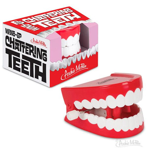 Archie McPhee - Wind-Up Chattering Teeth | Cookie Jar - Home of the Coolest Gifts, Toys & Collectables