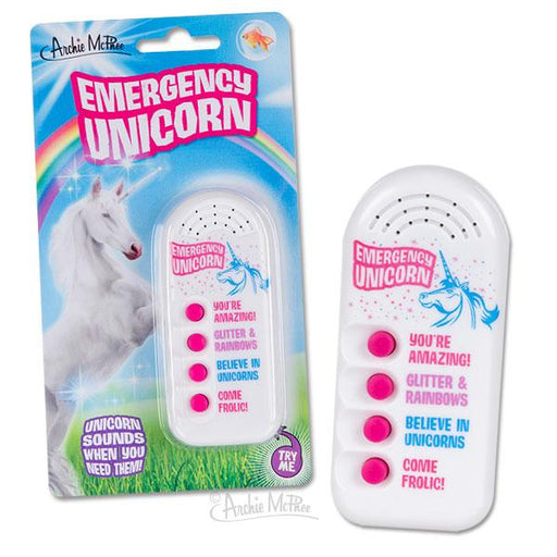 Archie McPhee - Emergency Unicorn | Cookie Jar - Home of the Coolest Gifts, Toys & Collectables