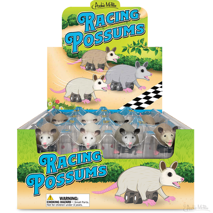 Archie McPhee - Pull Back Racing Possums