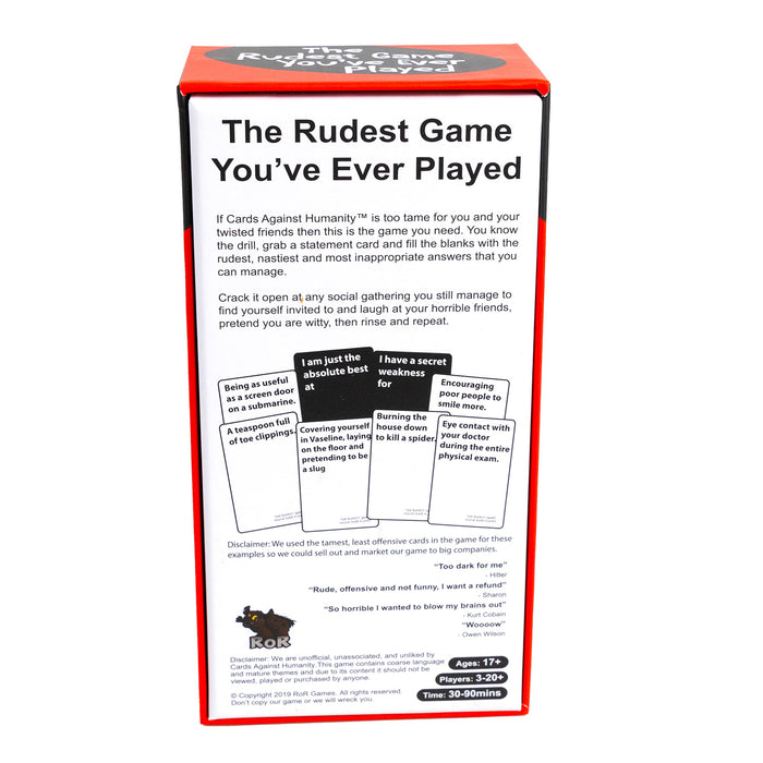 The Rudest Game You've Ever Played