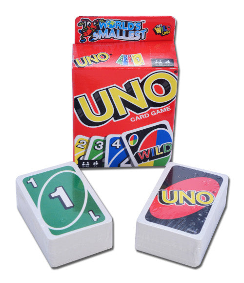 World's Smallest Uno | Cookie Jar - Home of the Coolest Gifts, Toys & Collectables