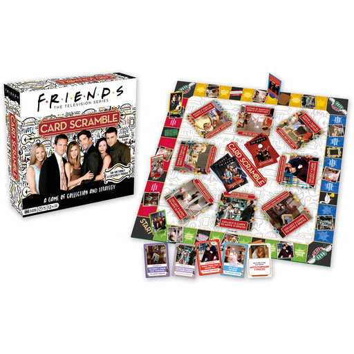 Friends Card Scramble Board Game