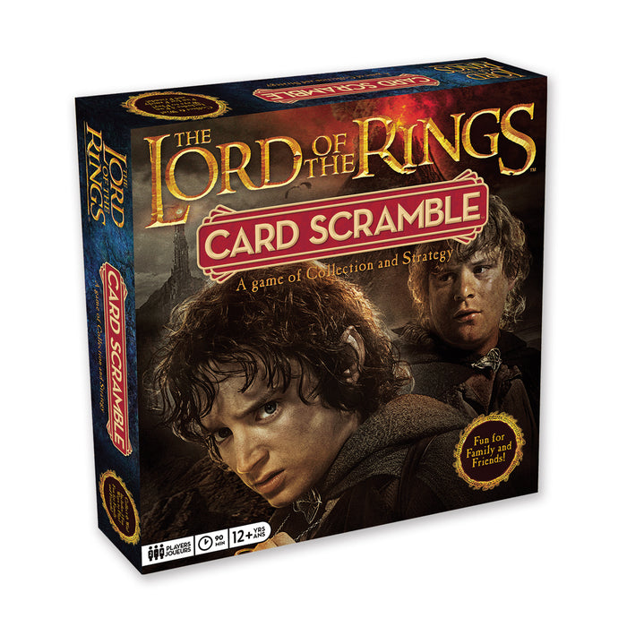 Lord Of The Rings Card Scramble Board Game