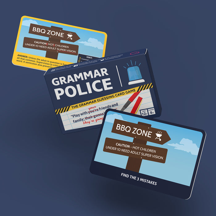 Bubblegum Stuff - Grammar Police Game