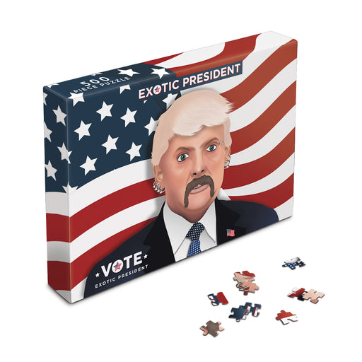 Bubblegum Stuff - Tiger King - Vote Joe Exotic President 500pc Puzzle