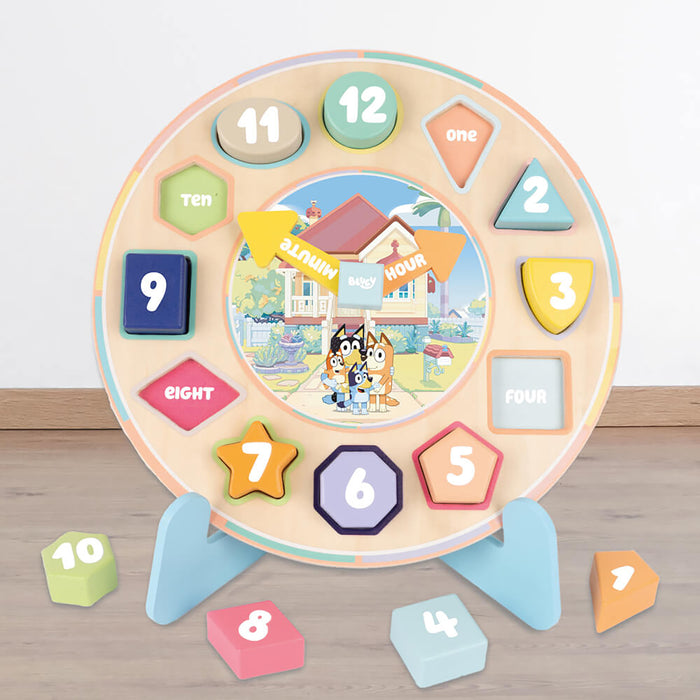 Bluey: Puzzle Clock