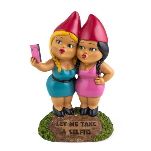 BigMouth The Selfie Sisters Gnome | Cookie Jar - Home of the Coolest Gifts, Toys & Collectables