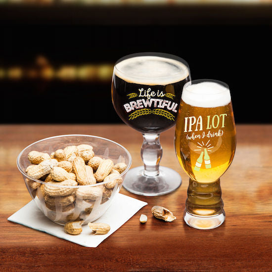 BigMouth - Beer Snob Glass Set | Cookie Jar - Home of the Coolest Gifts, Toys & Collectables