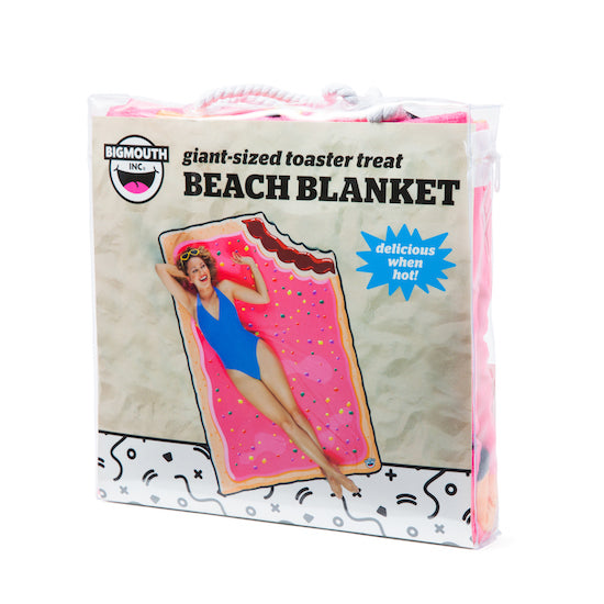 BigMouth Gigantic Toaster Tart Beach Blanket | Cookie Jar - Home of the Coolest Gifts, Toys & Collectables
