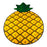 BigMouth Gigantic Pineapple Beach Blanket | Cookie Jar - Home of the Coolest Gifts, Toys & Collectables