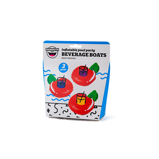 BigMouth Pool Party Beverage Boats (Cherries) | Cookie Jar - Home of the Coolest Gifts, Toys & Collectables