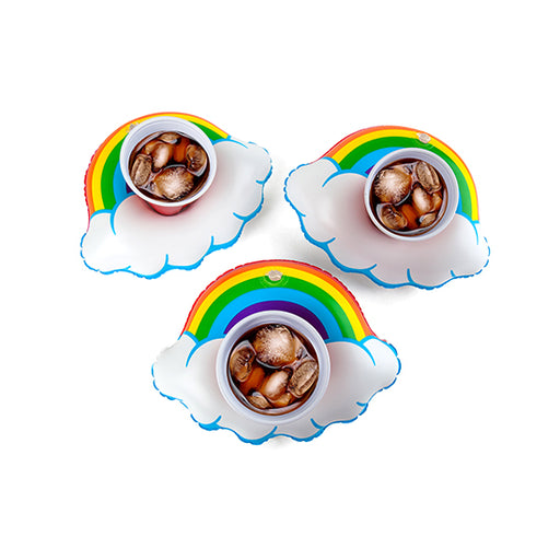 BigMouth Pool Party Beverage Boats (Rainbows) | Cookie Jar - Home of the Coolest Gifts, Toys & Collectables