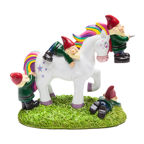 BigMouth Unicorn Gnome Massacre Garden Gnome | Cookie Jar - Home of the Coolest Gifts, Toys & Collectables