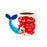 BigMouth - The Mermaid Coffee Mug | Cookie Jar - Home of the Coolest Gifts, Toys & Collectables