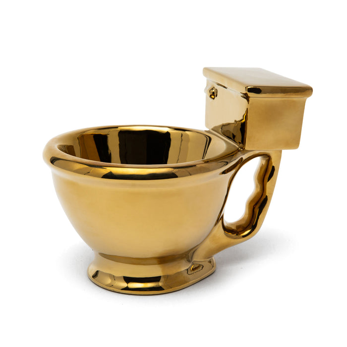 BigMouth - Golden Toilet Mug