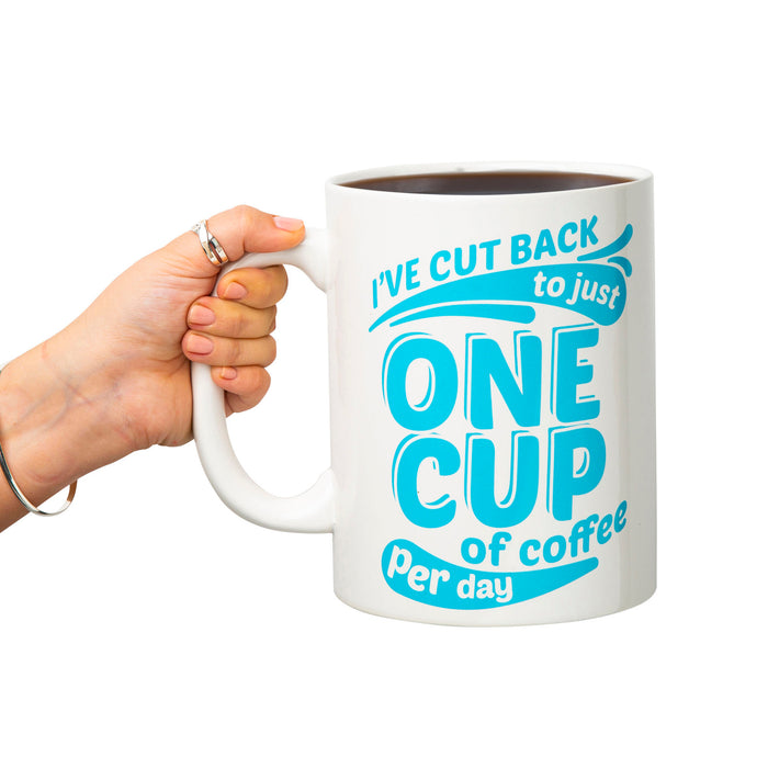 BigMouth - I've Cut Back to Just One Cup XL mug