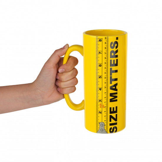BigMouth The Size Matters Coffee Mug | Cookie Jar - Home of the Coolest Gifts, Toys & Collectables