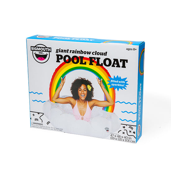 BigMouth Giant Rainbow Pool Float | Cookie Jar - Home of the Coolest Gifts, Toys & Collectables