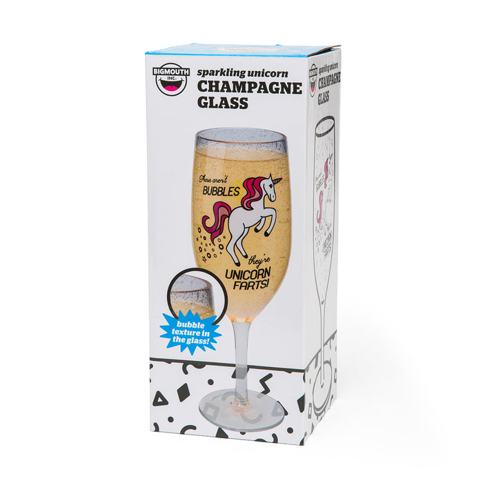 BigMouth - The Unicorn Farts Champagne Glass | Cookie Jar - Home of the Coolest Gifts, Toys & Collectables