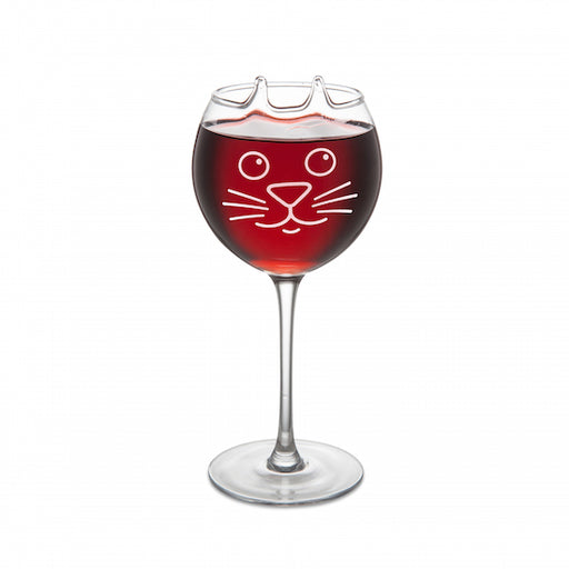 BigMouth The Purrfect Wine Glass | Cookie Jar - Home of the Coolest Gifts, Toys & Collectables