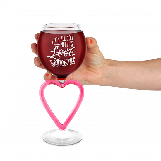 BigMouth The All You Need Is Wine Glass | Cookie Jar - Home of the Coolest Gifts, Toys & Collectables