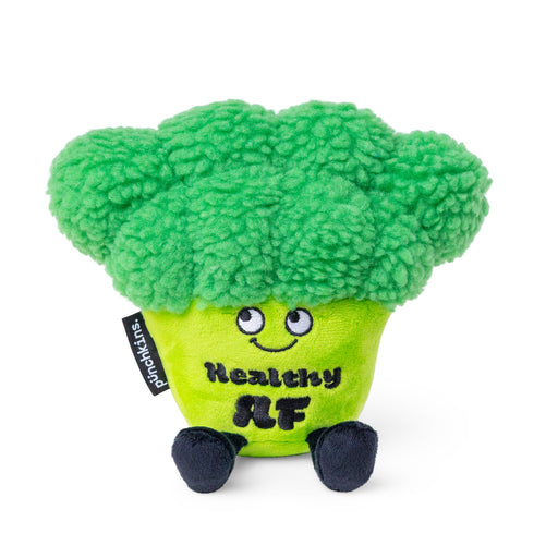 "Healthy AF" Plush Broccoli