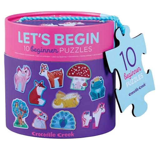 Lets Begin 2 Piece Puzzle - Unicorn