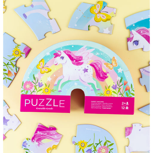 Mini Puzzle 12 Piece - Sweet Unicorn