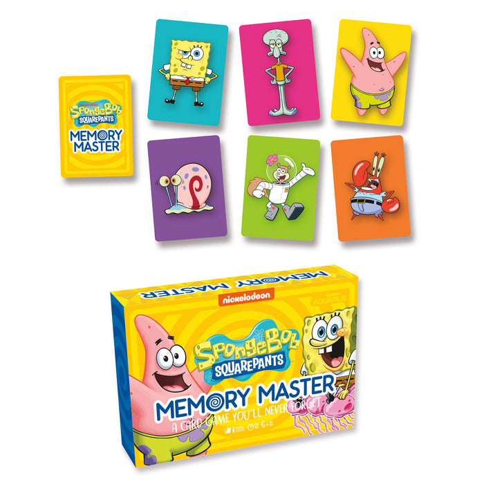 SpongeBob Memory Master Card Game