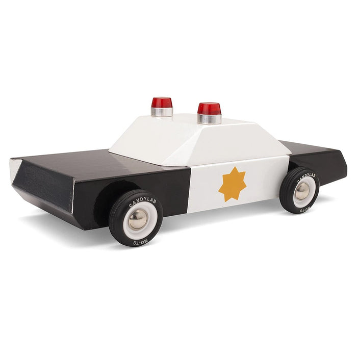 Candylab - Police Cruiser Wood Toy Car | Cookie Jar - Home of the Coolest Gifts, Toys & Collectables