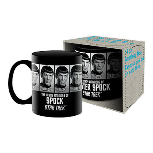 Star Trek - Emotions Of Spock Ceramic Mug | Cookie Jar - Home of the Coolest Gifts, Toys & Collectables
