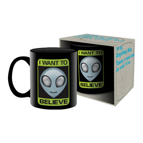 Aliens - I Want To Believe Ceramic Mug | Cookie Jar - Home of the Coolest Gifts, Toys & Collectables
