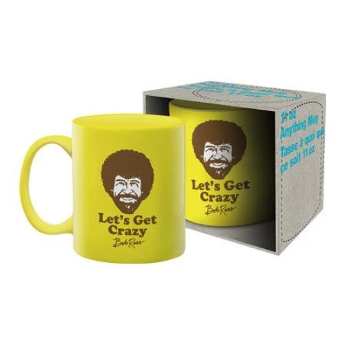 Bob Ross - Crazy Ceramic Mug | Cookie Jar - Home of the Coolest Gifts, Toys & Collectables
