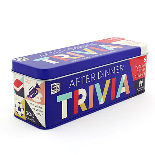 Ginger Fox - After Dinner Trivia Cards